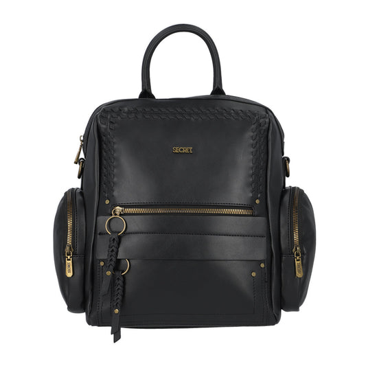 Mochila Hippie Chic Dallas Negra