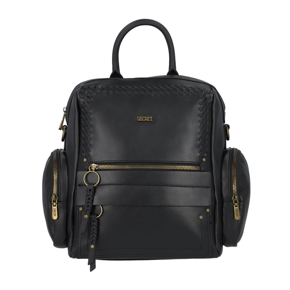 Mochila Hippie Chic Dallas Negra