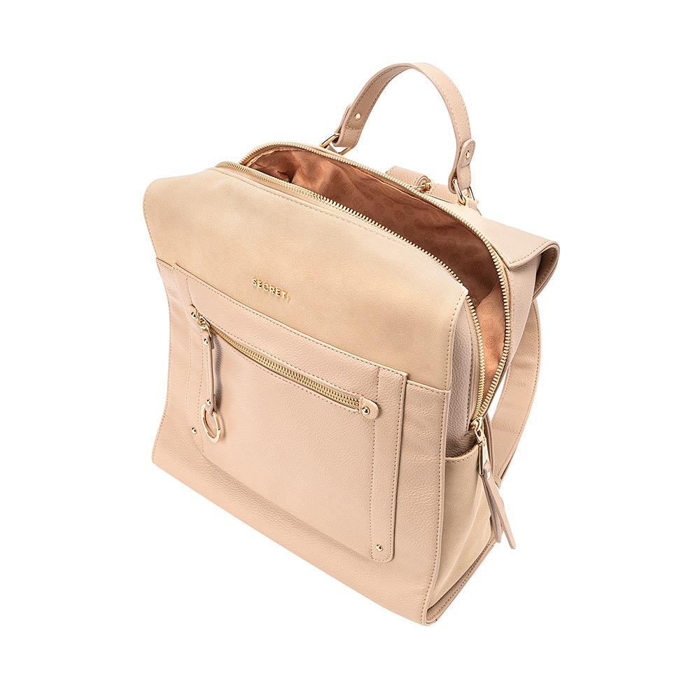 Mochila Lourdes Fw24 Tostado L