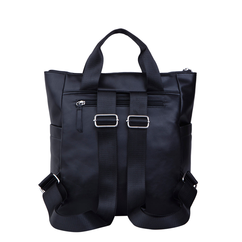Mochila de mujer Praga negra grande