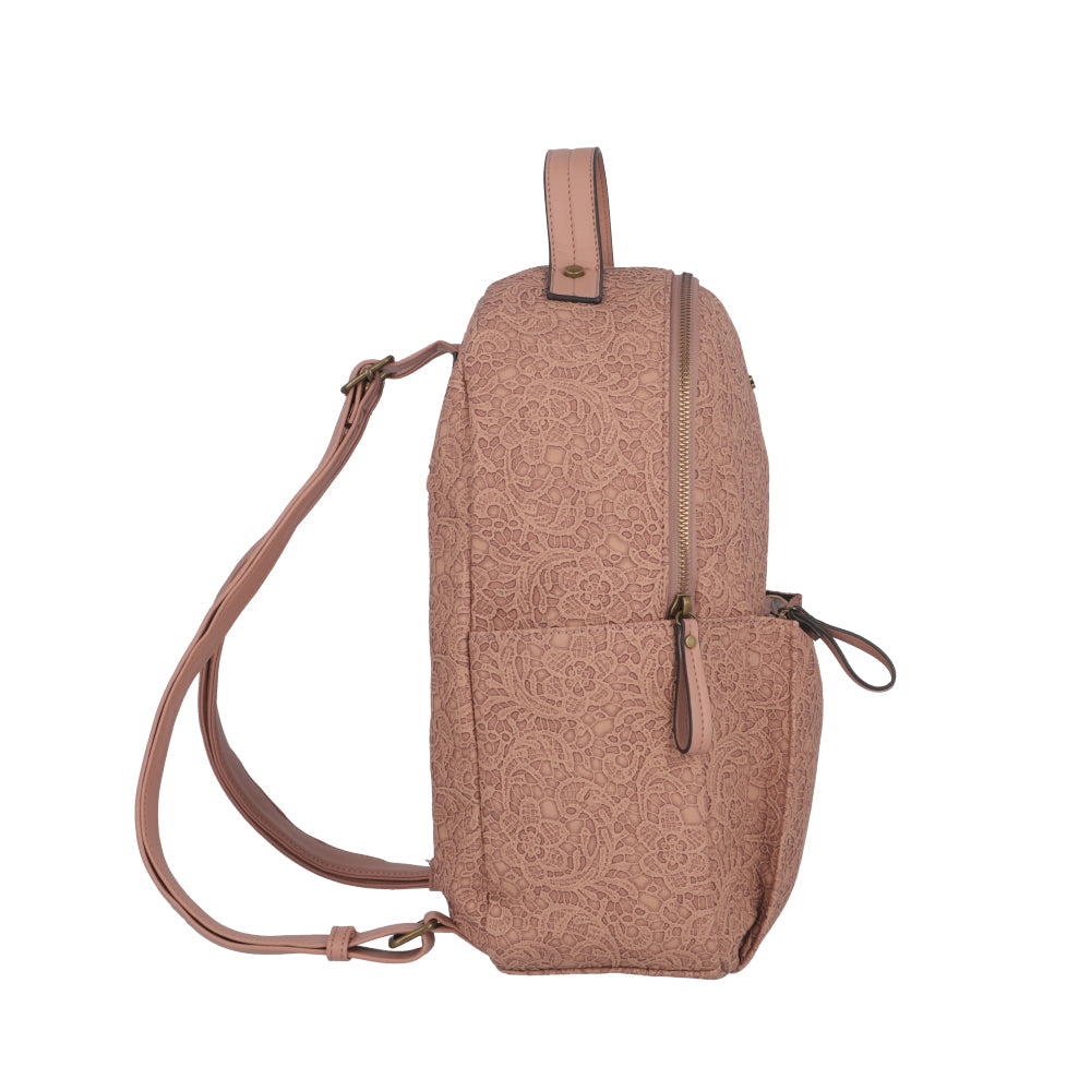 Mochila Mumbai Rosada Grande