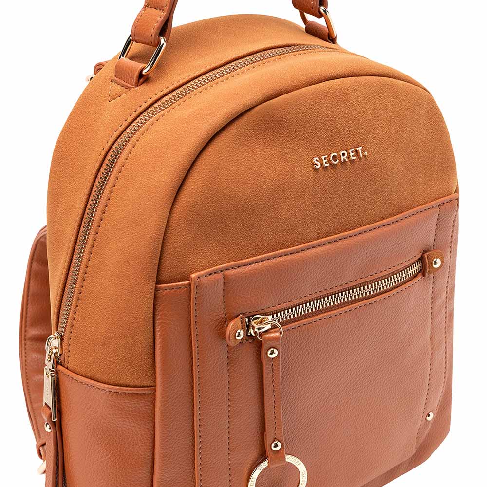 Mochila Lourdes Fw24 Cafe Medio M
