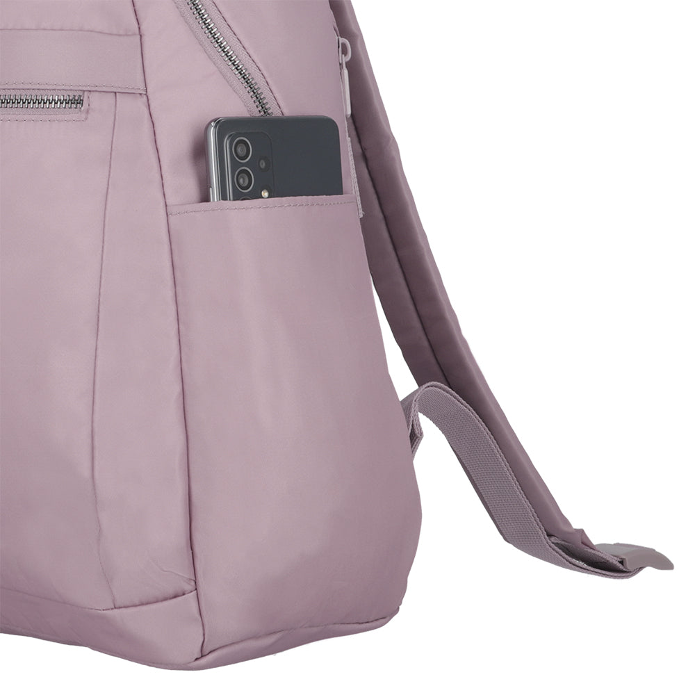 Mochila para notebook mujer County morada 15"