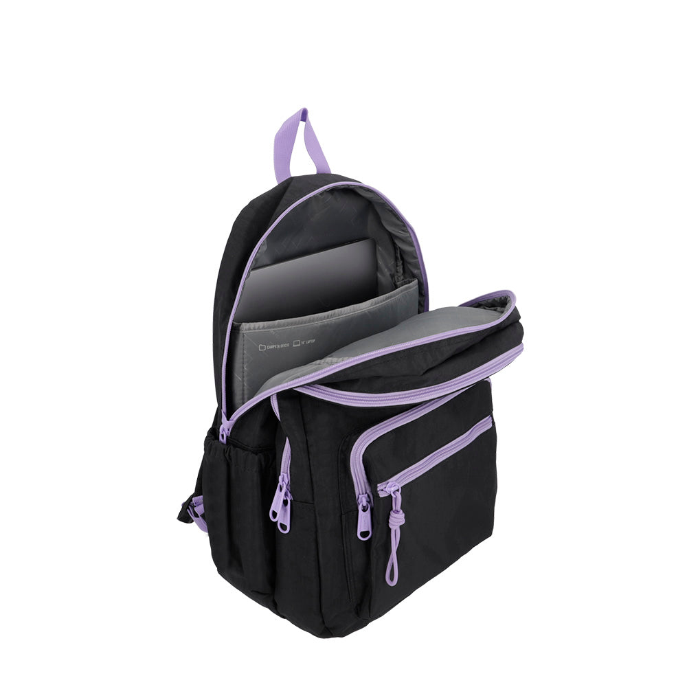 Mochila Bradford 4Xt Black / Fresh Lilac L
