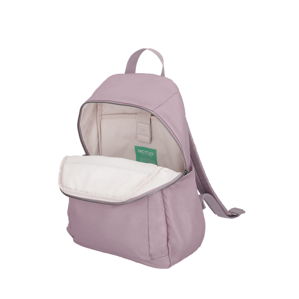 Mochila para notebook mujer County morada 15"