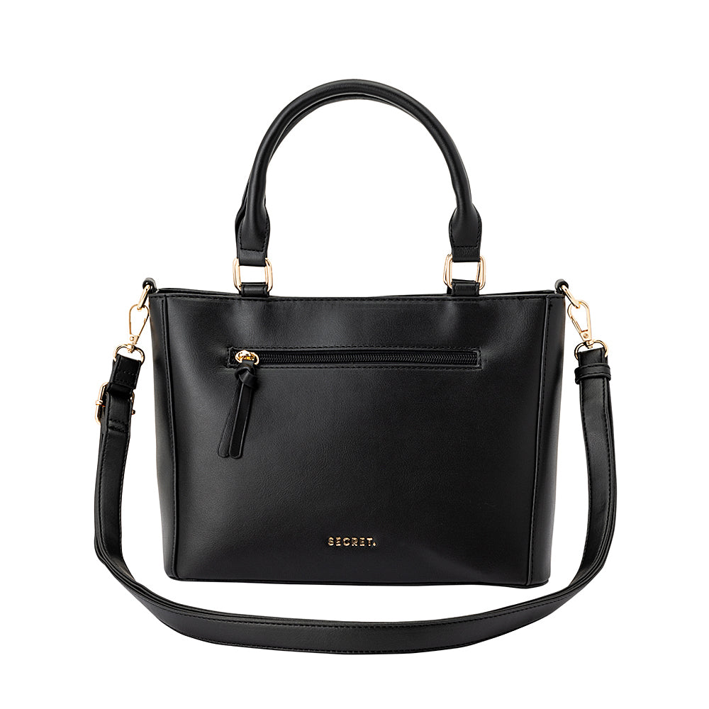 Cartera De Mano Roma Fw24 Negro M