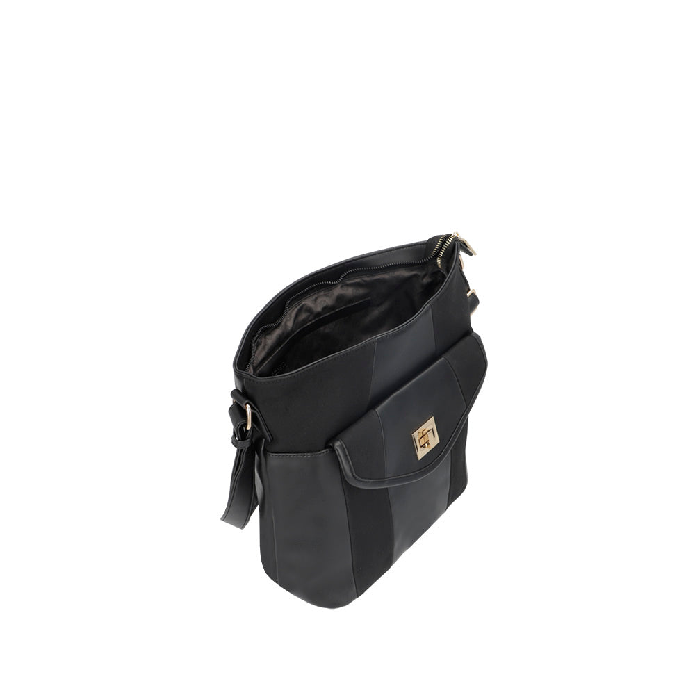 BANDOLERA SUIZA FW24 NEGRO M