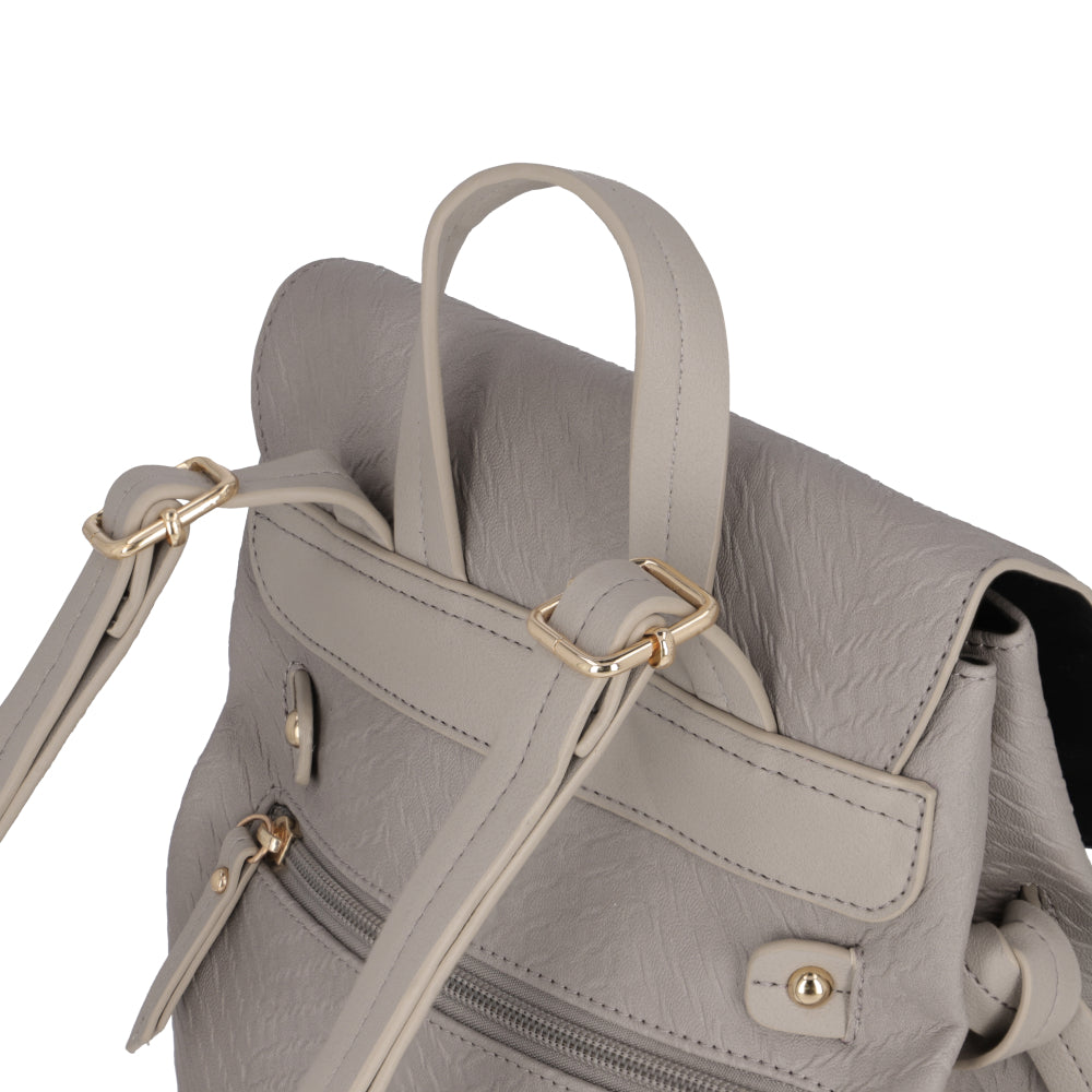Mochila Kansas Gris Mediana