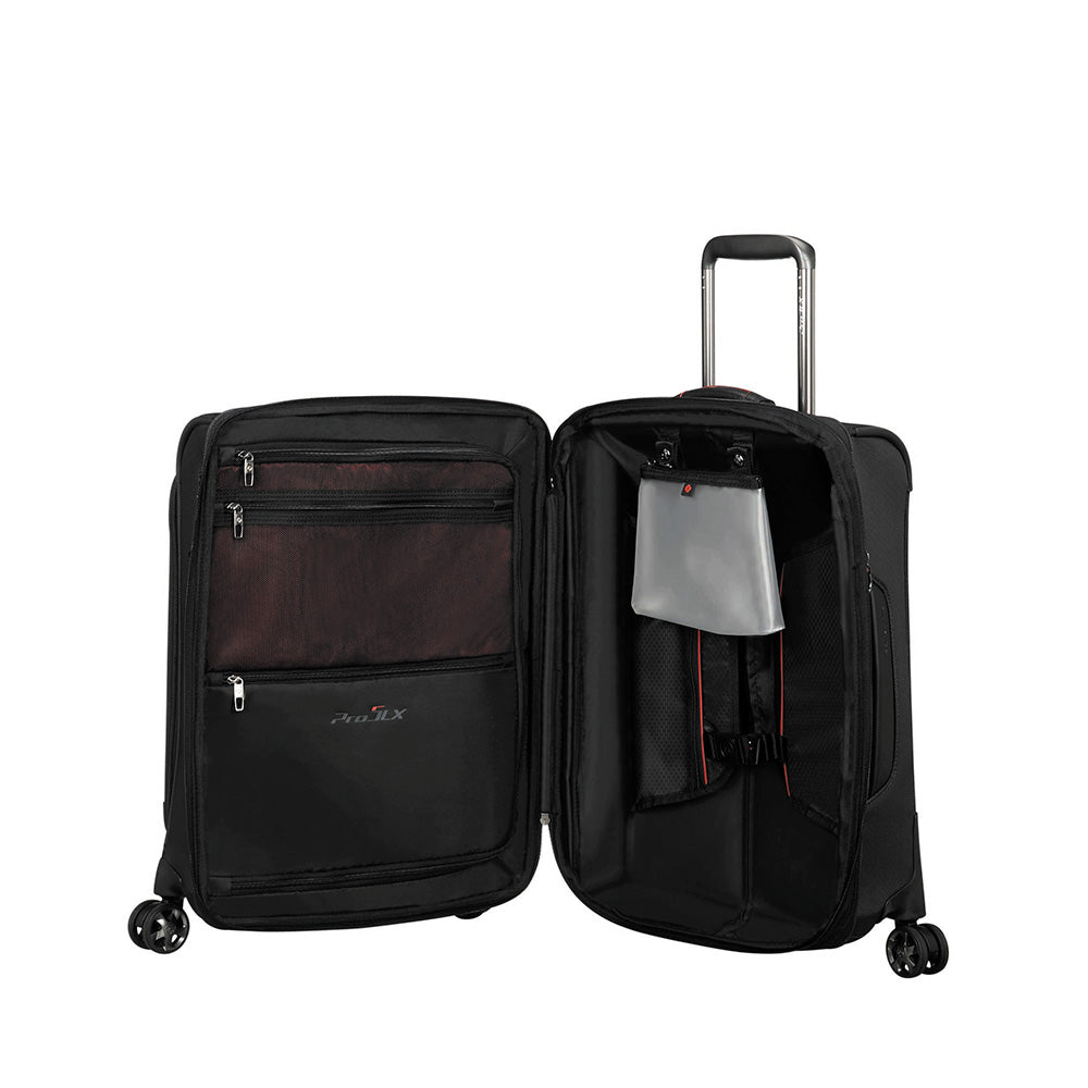  Maleta Suave PRO-DLX 5 SPINNER 55/20 EXP Chica BLACK 