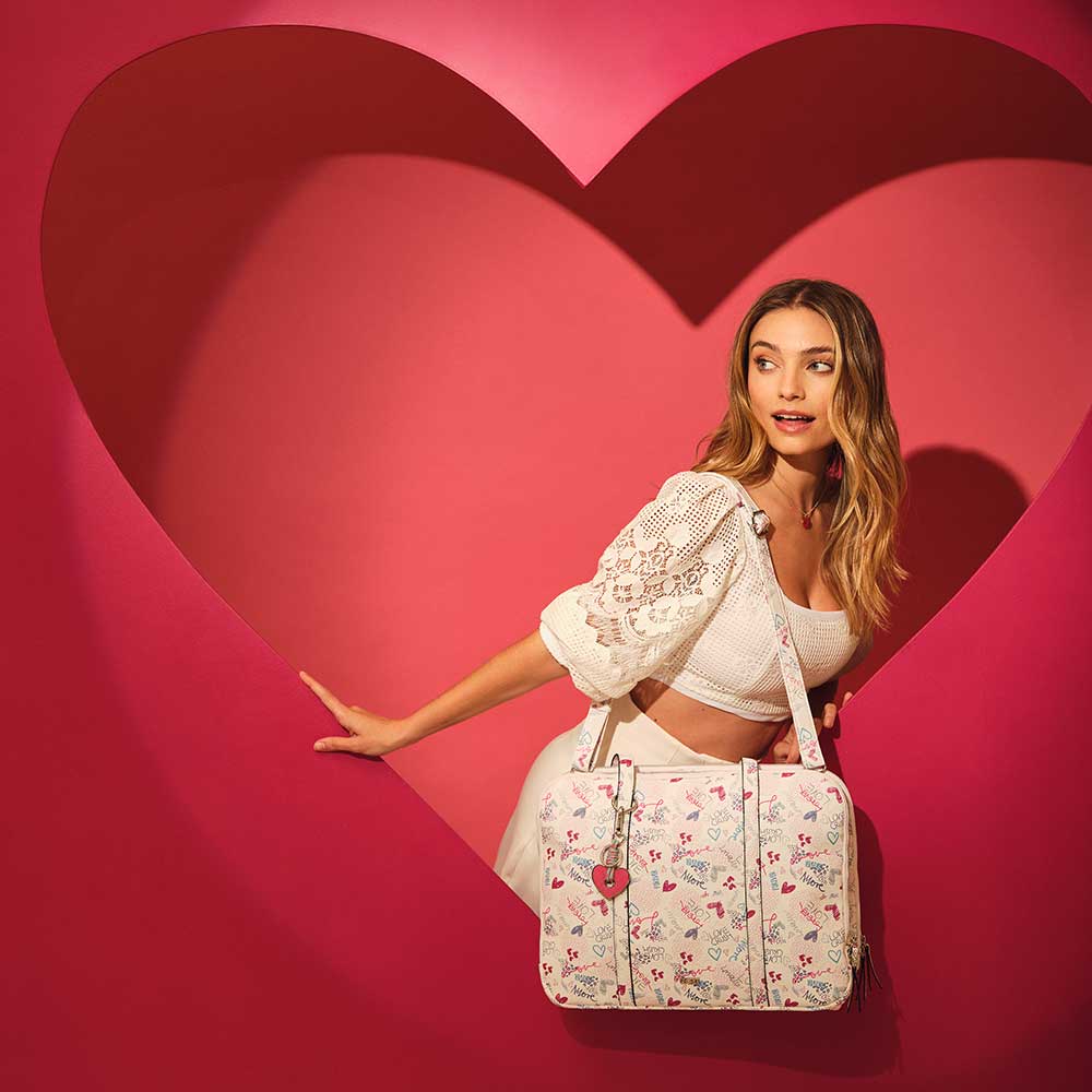 Cartera para notebook Love multicolor 14"