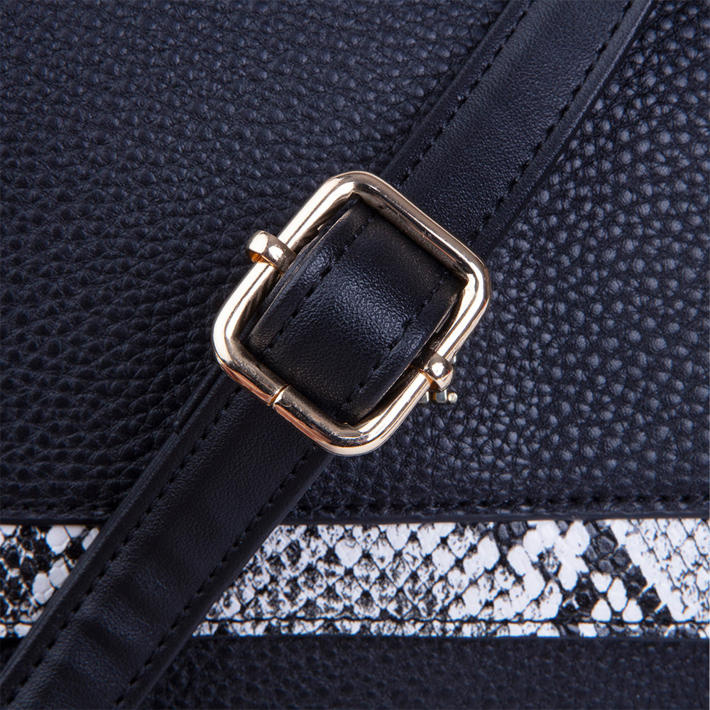 Cartera Clásica Edimburgo Negra