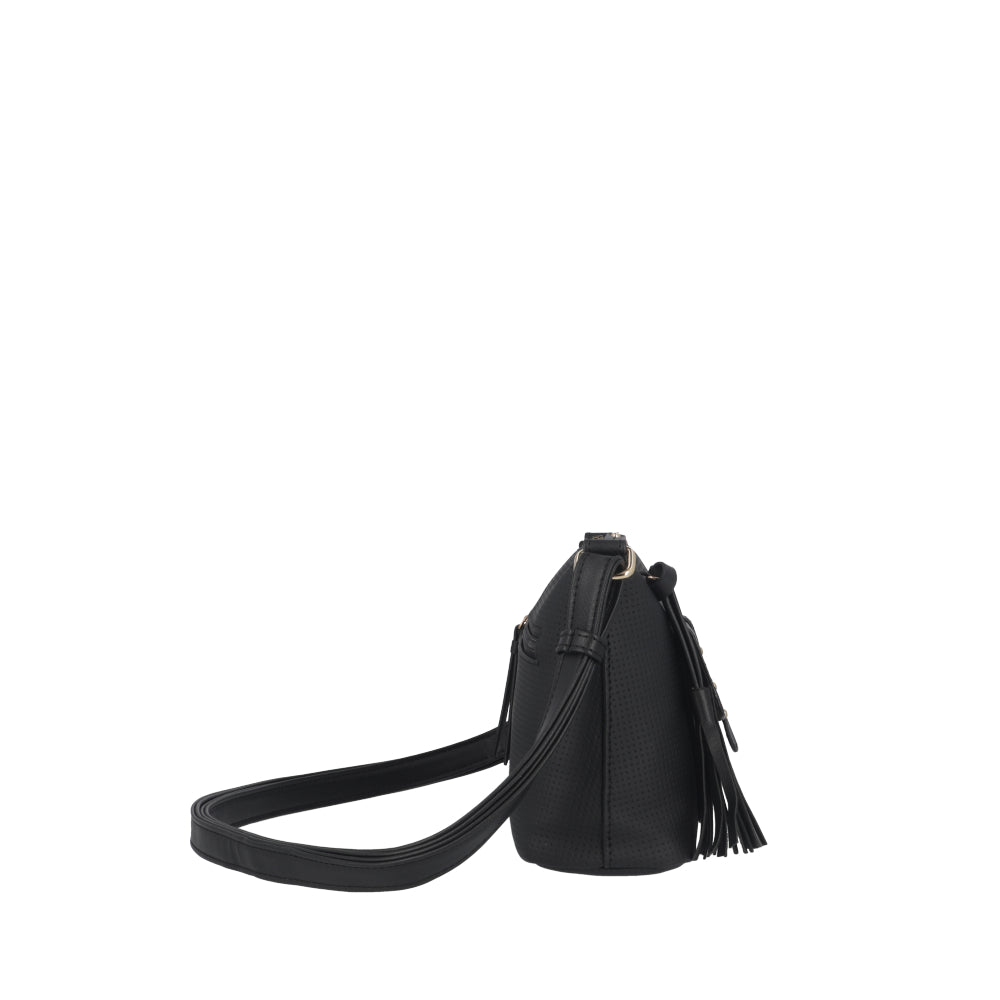 Cartera Bandolera Parma Negra Pequeña