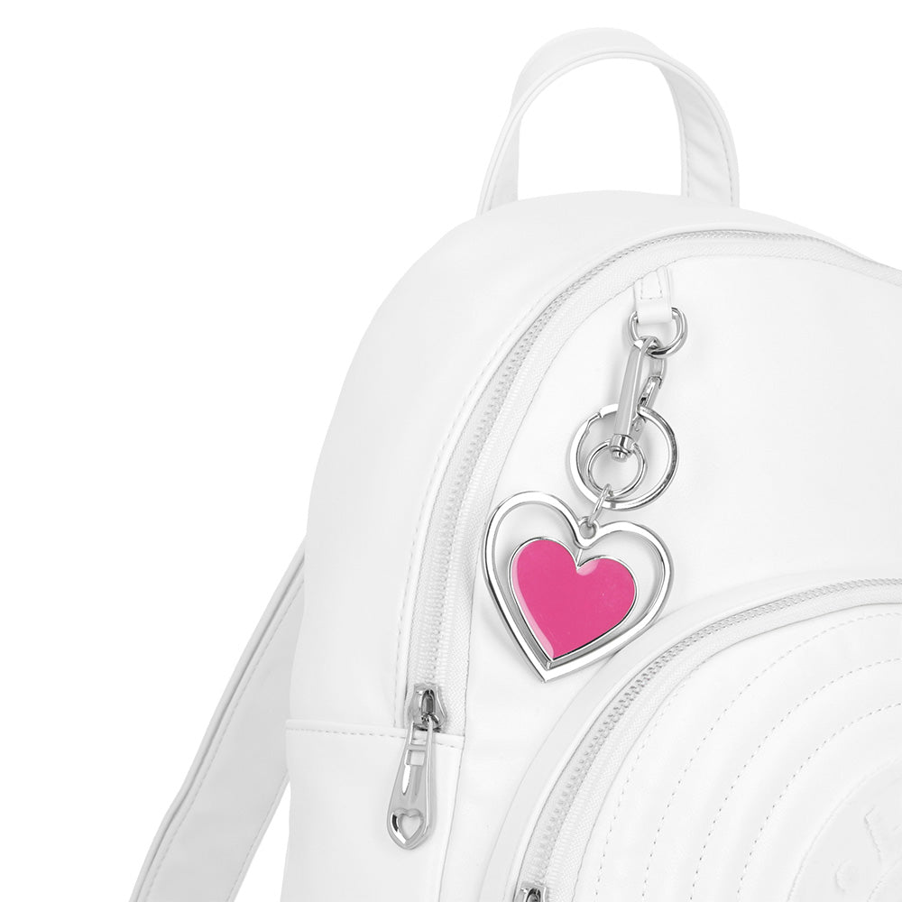 Mochila LOVE TWO blanca