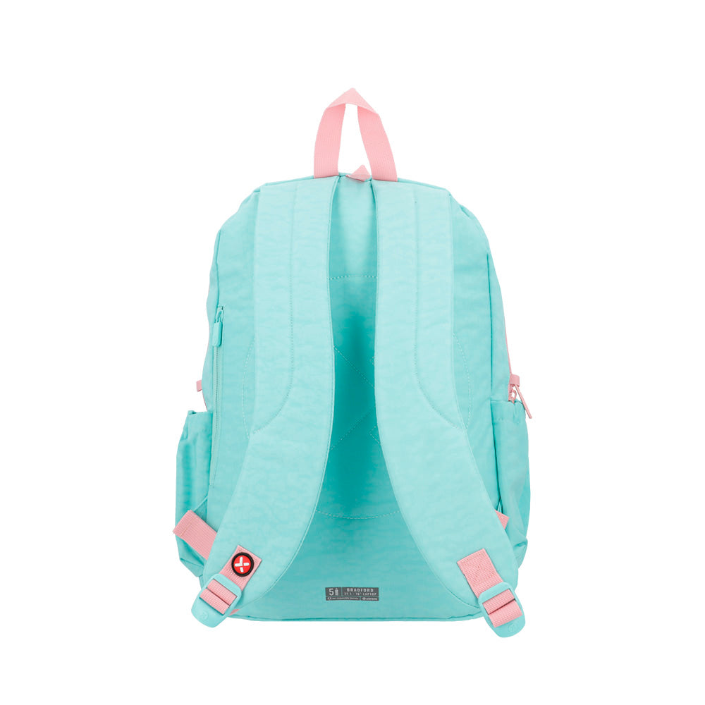 Mochila Bradford 4Xt Bright Aqua / Coral L
