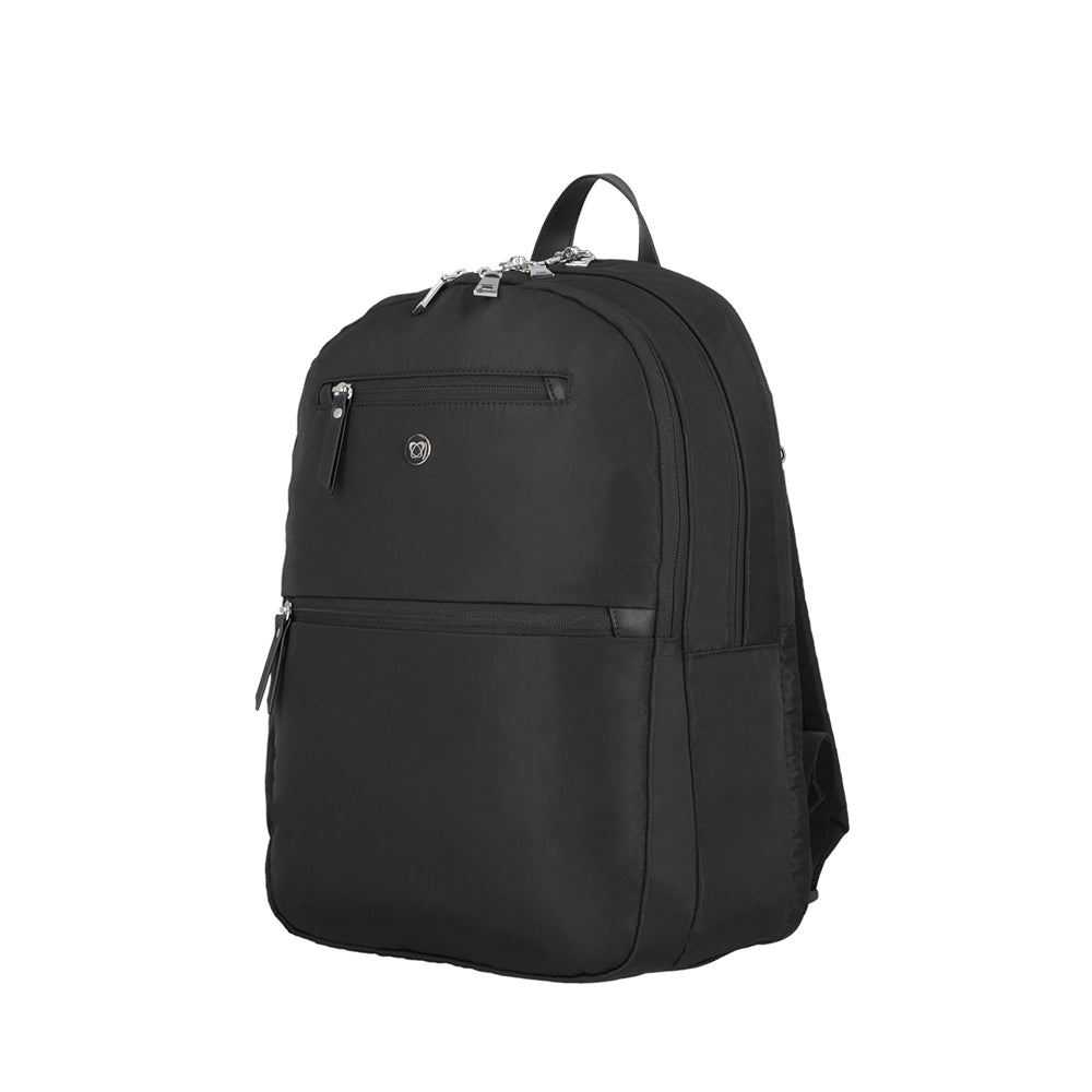 Mochila para notebook mujer Tunnel negra 15"