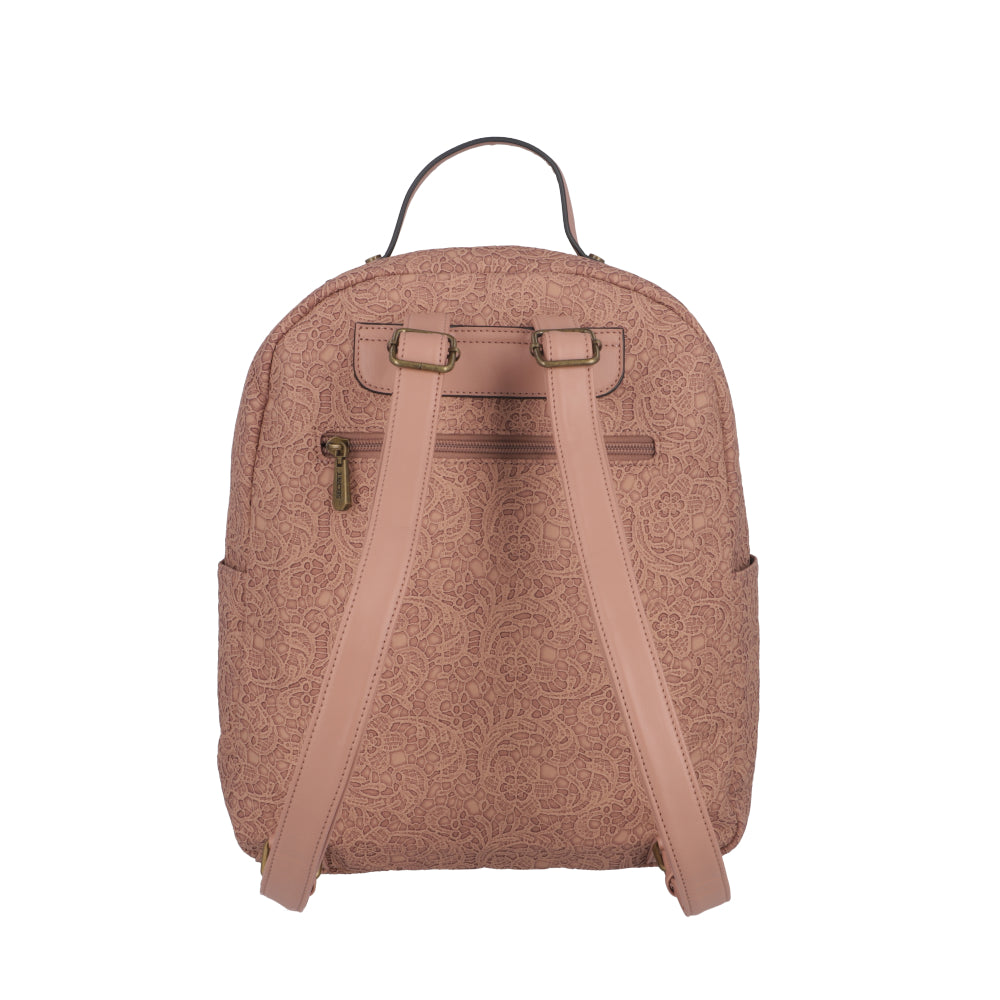 Mochila Mumbai Rosada Grande