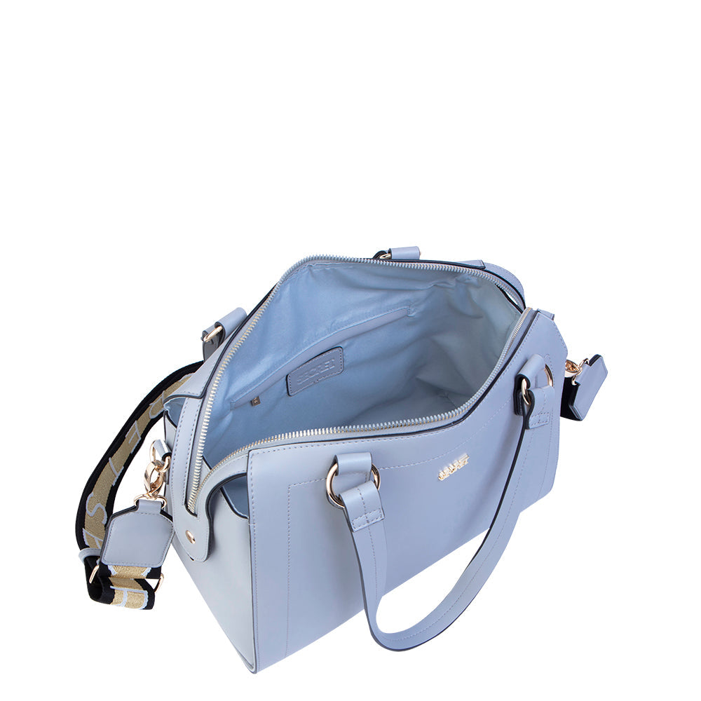 Cartera Clásica Fashion Austria Gris