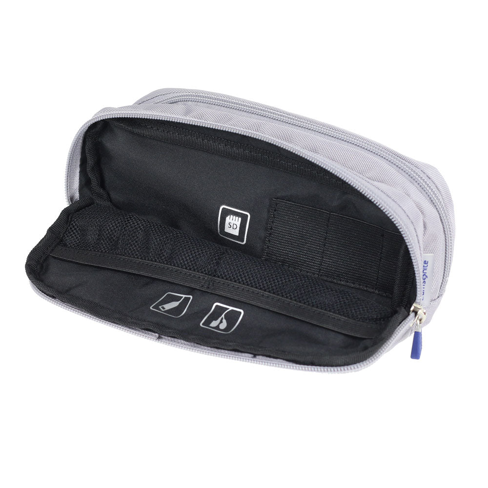 Estuche Global Travel Accessories Cable Case Eclipse Grey