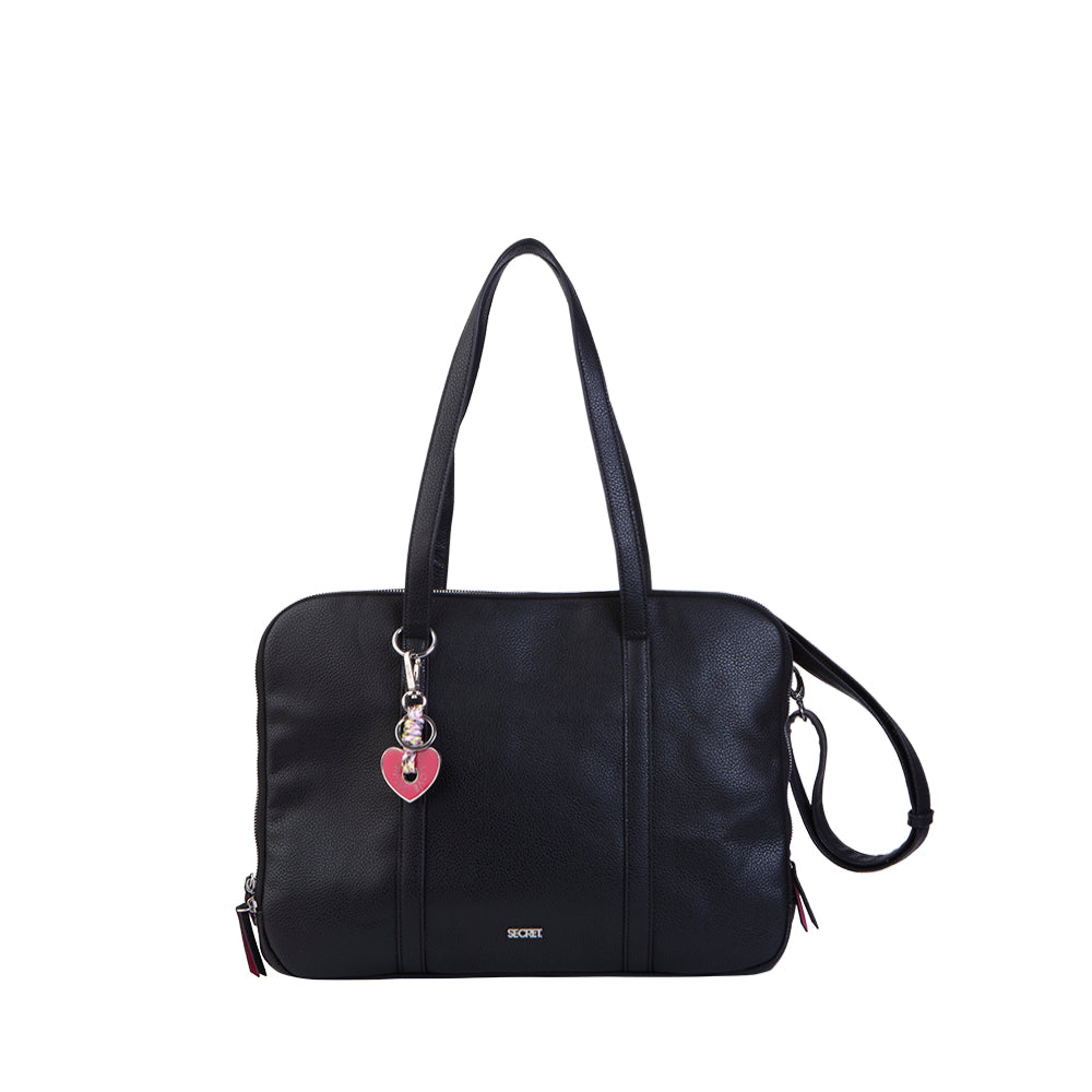Cartera para notebook Love negra 14"