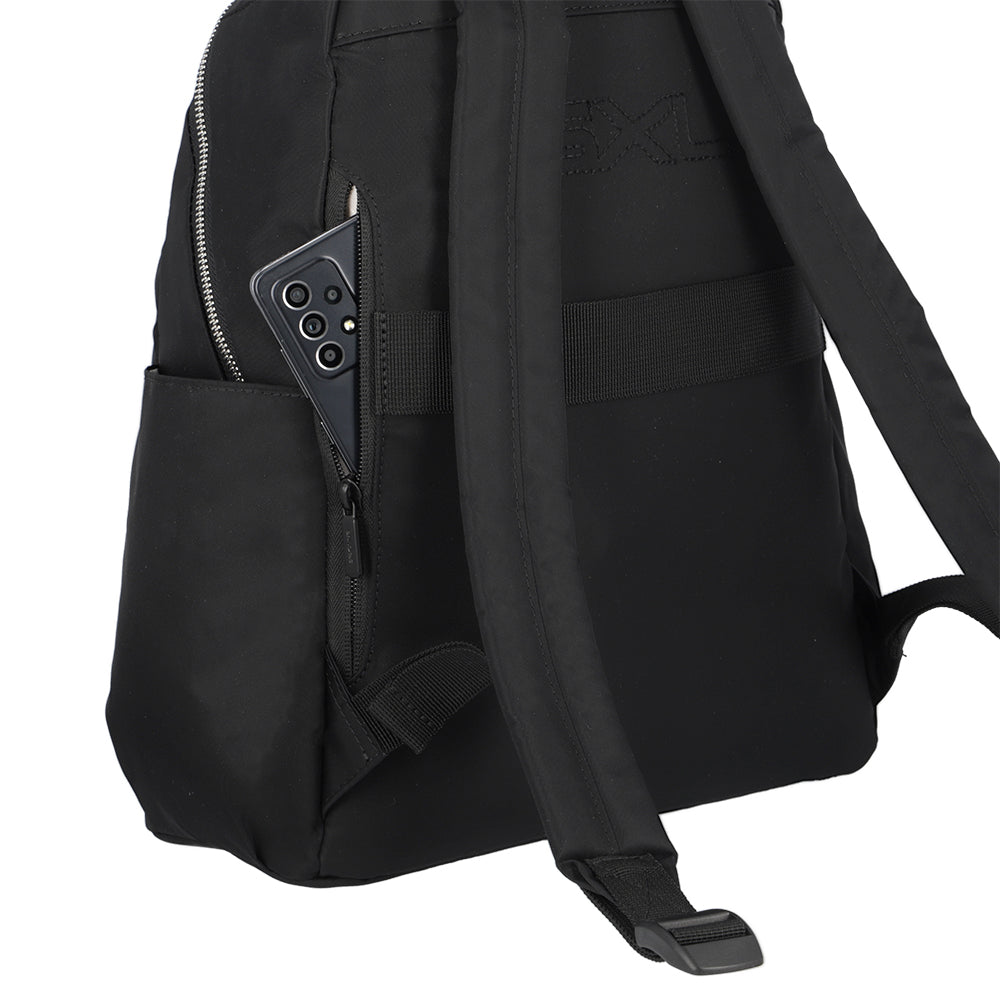 Mochila para notebook mujer County negra 15"