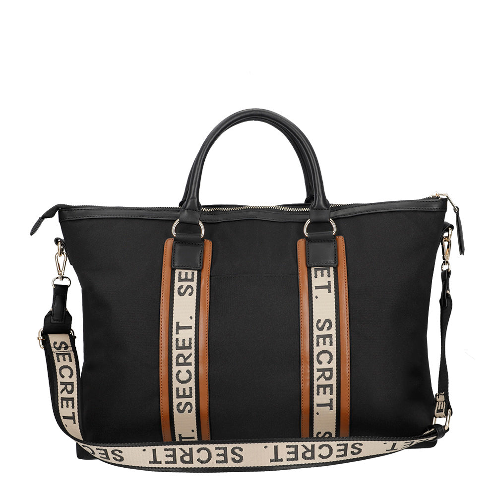 BOLSO DE VIAJE AUSTRIA FW24 NEGRO L