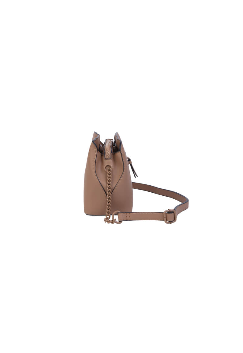 Cartera Clásica Fashion Albania Beige