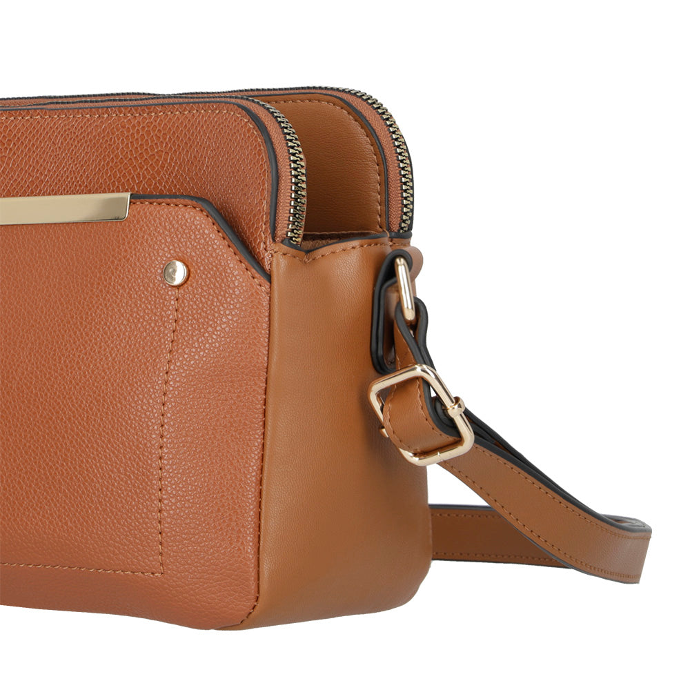 BANDOLERA PADUA FW24 CAFÉ MEDIO S